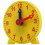 4-inch Student Learning Clock Time Model Teacher Gear Clock 12/24-Hour School Learning Tool 4