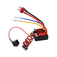 Gebürsteter ESC60A RC-Drehzahlregler mit hervorragender Wärmeableitung, mehrfachen Schutzfunktionen, wasserdicht und staubdicht, integriertem