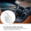 2 x 2.5-inch tweeter brackets for car A-pillar, bidirectional frequency inversion tweeter brackets 4