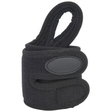 Verstelbare compressiebrace voor polsondersteuning, flexibele rubberen oorbescherming, sportblessureondersteuning, stevig en duurzaam, gladde rand