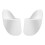 2 x 2.5-inch tweeter brackets for car A-pillar, bidirectional frequency inversion tweeter brackets 2
