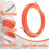 4mm 10 Meter Orange Guide Device Nylon Electrical Cable Push-Pull Devices Channel Snake Rodder Fish Tape Cable 5