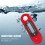 8G USB Flash Drive MP3 Player FM Walkman Red 5