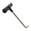 2 pieces trampoline spring pulling tool, trampoline puller T-hook spring pulling tool 2