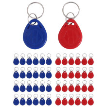 50 RFID 125 kHz proximity key fobs for door access control systems