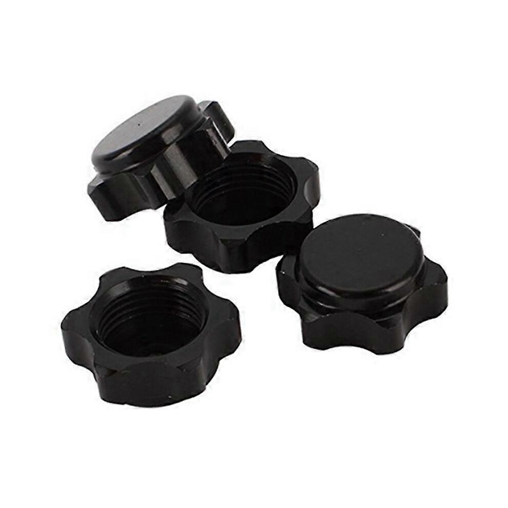 Pieces Of Aluminum Hub Covers, Anti-Dust Covers, 17Mm Hex Nuts Compatible With 1/8 Rc Car 8700201897080