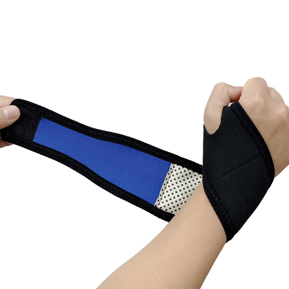 Adjustable Wrist Supports, Self-Heating Magnetic Wristband Provides Comfort And Support For Weak Or Injured Wrists, Unique Design Technology With Dura
