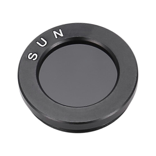 1.25 Inch Black Solar Filter Astronomical Telescope Accessory Optical Glass Disc Optical Filter
