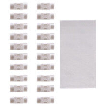 20 Stück/Los Kabelbefestigungsklemme Desktop Kabelaufräumklemme Halterung Kabelclip Gerät USB Cor