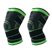 Adjustable Knee Support for Large Legs, 3D Knitting Technology Breathable Fabric Knee Sleeve Ensures Stable Knee Pressure, Compression Knee Sleeves fo