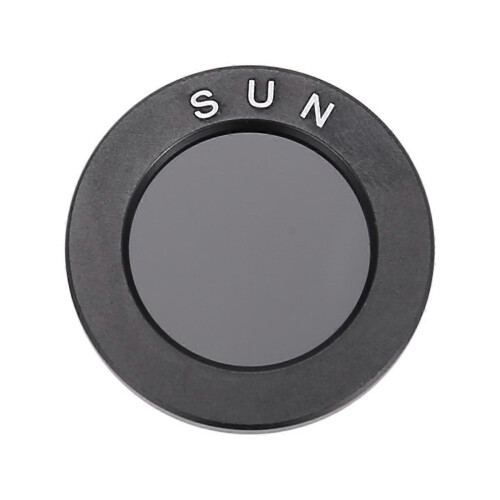 1.25 Inch Black Solar Filter Astronomical Telescope Accessory Optical Glass Disc Optical Filter 1