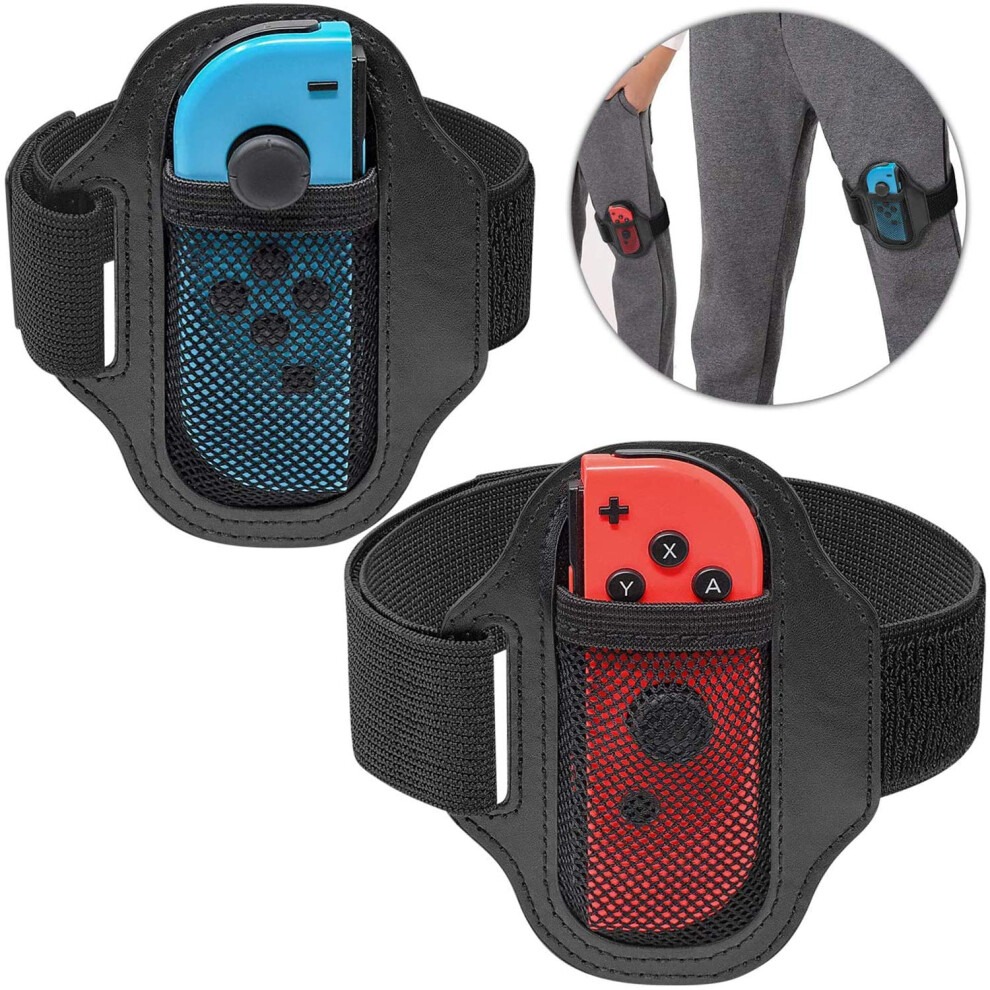 Responsive Leg Strap For Adventure Games, Wrist Bands With Adjustable Elastic Strap For Free Movement In Sports And Dance 9463374580904