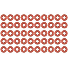 50 pieces silicone O-ring seals gasket 3mm x 8mm x 2.5mm