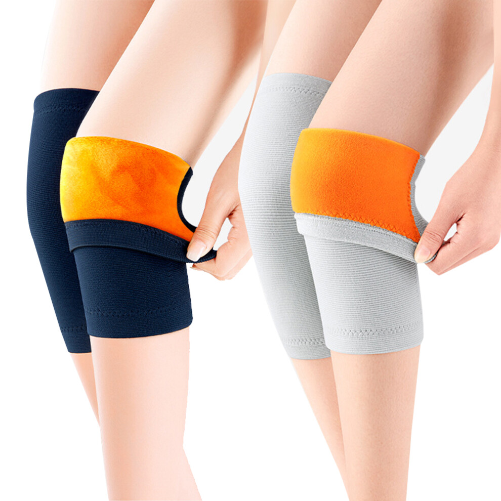 Thermal Knee Warmers, Elastic Knee Brace With Circulation Improvement, Flexible And Practical Knee Support For Cold Season Outdoor Activities