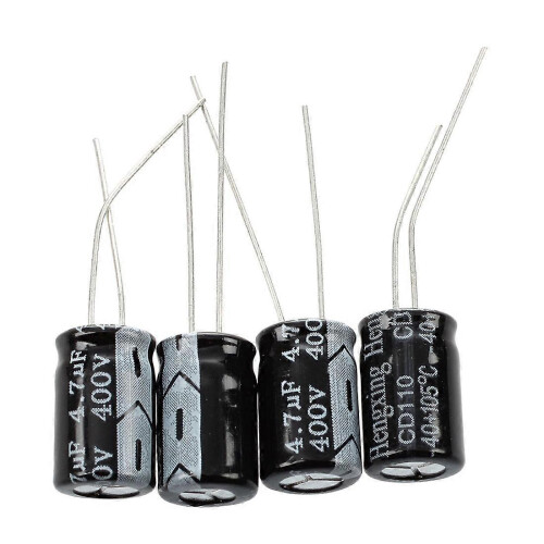 10 x 4.7µF 400V 105C Radial Electrolytic Capacitor 1