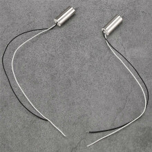 2 ks 3,5 V DC 7 mm x 16 mm mini bezjadrové valcové motory pre modely lietadiel