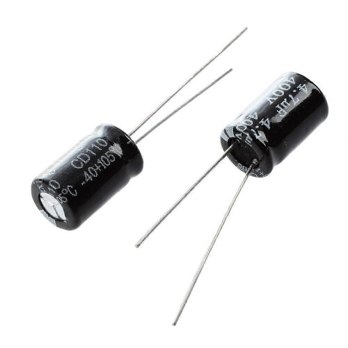 10 x 4.7µF 400V 105C Radial Electrolytic Capacitor 2