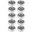 10 τεμάχια 6000RS 10mm x 26mm x 8mm θωρακισμένα ακτινικά ρουλεμάν βαθιάς οπής 4