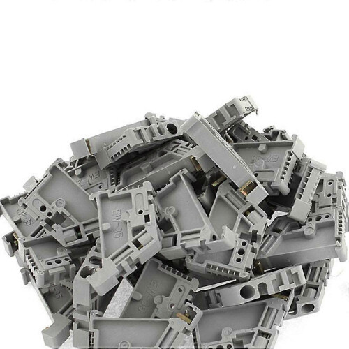 Terminales de tope para riel DIN de 50 x 35 mm 2