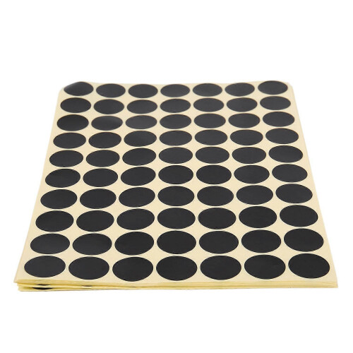 19mm round self-adhesive code labels 2