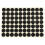 19mm round self-adhesive code labels 2