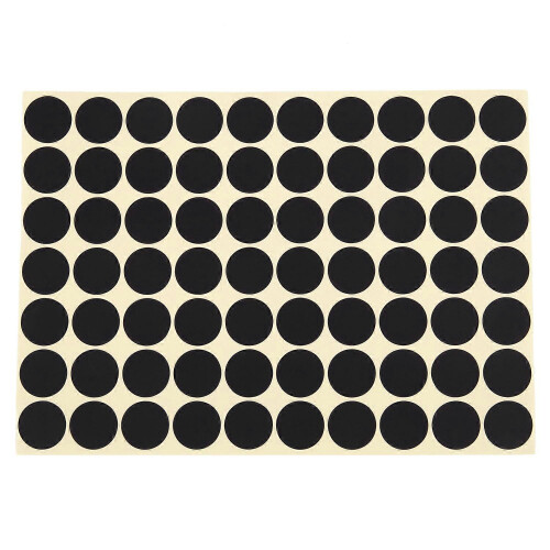 19mm round self-adhesive code labels 1