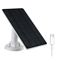 3W Solarpanel für Außensicherheitskamera IP65 wasserdicht mit 3-Meter-Ladekabel für Draußen