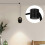 3 Pack Ceiling Hooks compatible with Ceiling Lights, Pendant Lamp Hooks compatible with Ceiling Lamps, Ceiling Hooks 2
