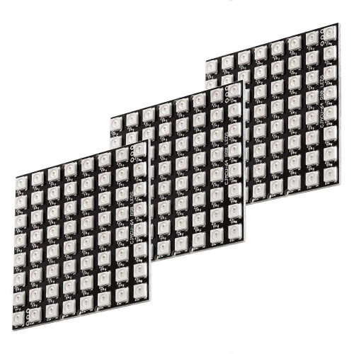 3 x Πίνακας LED U64, Μονάδα CJMCU-8X8 Συμβατή με Arduino και Raspberry Pi