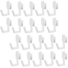 24 γάντζοι Pegboard, J-Hooks, αξεσουάρ αποθήκευσης Pegboard