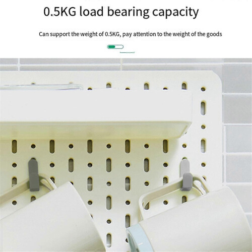 24 γάντζοι Pegboard, J-Hooks, αξεσουάρ αποθήκευσης Pegboard 1