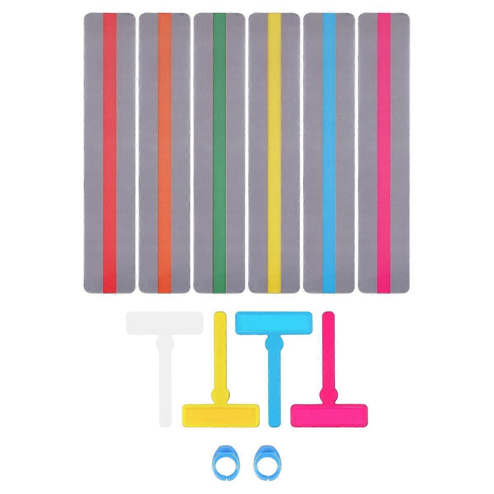 Photos - Other Toys 12 colorful reading tools compatible with children: ADHD tools, dyslexia tools, reading guide strips, speed reading