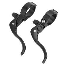 Bicycle Brake Lever Set for 31.8mm Handlebars, Lightweight Aluminum Alloy Road Bike Brake Handle with Sleek Appearance and Stable and Sturdy Construct