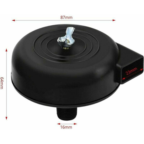 Silencer Muffler, Silent Operation Reduces Compressor Noise, Effective At Blocking Dust From Air Humidity 1