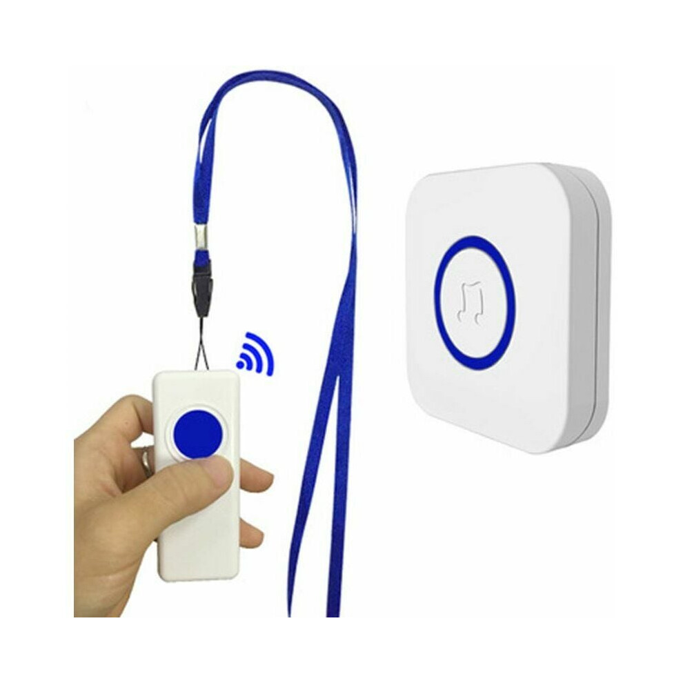 Expandable Security Solution, Personal Alert System with Adjustable Volume for Quick Help in Home Nursing Home Clinic Hospital, Anti-Interference