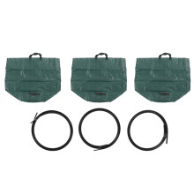 Outdoor Bags, Heavy-Duty Polypropylene Fabric, Environmentally Friendly Storage, Multifunctional Use Including Yard Waste Collection, Foldable Design