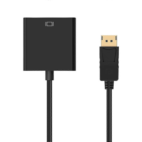 Καλώδιο προσαρμογέα μετατροπέα DisplayPort αρσενικό σε VGA θηλυκό 1080p - Σε απόθεμα 1