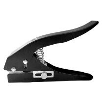 12mm circular hole punch, paper punch, hand punch, round hole punch compatible with ID cards, PVC cards, badges Ph