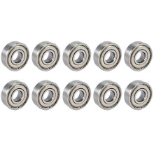 10 stuks 608 ZZ miniatuur diepboringskogellagers 8x22x7mm lagerstaal