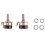 2 simple 500 kΩ linear potentiometers with on/off switch 1
