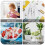 30 ice pop sticks, 11.5 cm acrylic cake sticks, reusable plastic ice pop sticks 3