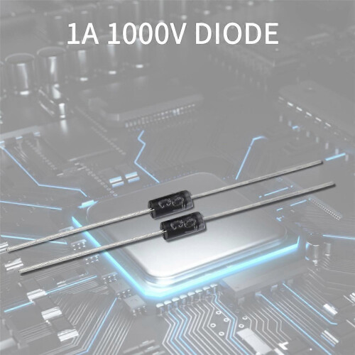 100 τεμάχια 1N4007 IN4007 DO-41 1A 1000V Διόδοι ανόρθωσης 2