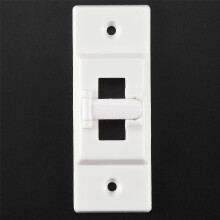 2 protective pieces for the switch, child safety lock to prevent accidental opening or