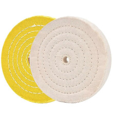 2 stuks polijstpads, polijstschijvenset, 150 mm polijstschijvenset voor tafelpolijstmachine met 12
