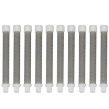 Verpakking van 10 stuks 60 mesh 304 roestvrijstalen airless filters voor Wagner airless verfspuitpistolen
