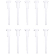 10x Fitness Exercise Sports Yoga Ball Air Bed Pool Air Plug Pen White