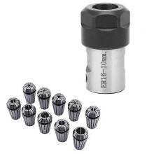 10 pieces ER16 spring clamp, clamping shank, motor shaft extension rod, spindle clamp, lathe tool holder