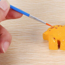 100-teiliges Kinder Pinselset für Aquarell-Ölmalerei: Flach+Spitzpinsel für Körper, Gesicht, Nägel