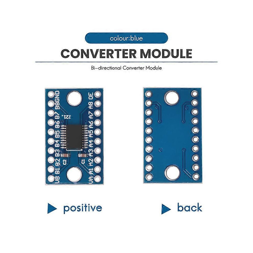 5Pcs Txs0108e 8-Channel Logic Level Converters, Bidirectional, High-Speed, Full-Duplex Shifters, 3.3V 5V 8352581186126