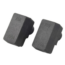 2x push-on antenna matching compatible withmer 300/75 ohm TV F coaxial adapter